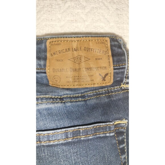 American Eagle Men's Straight Leg Jeans Blue 28x30 EUC - Picture 6 of 6